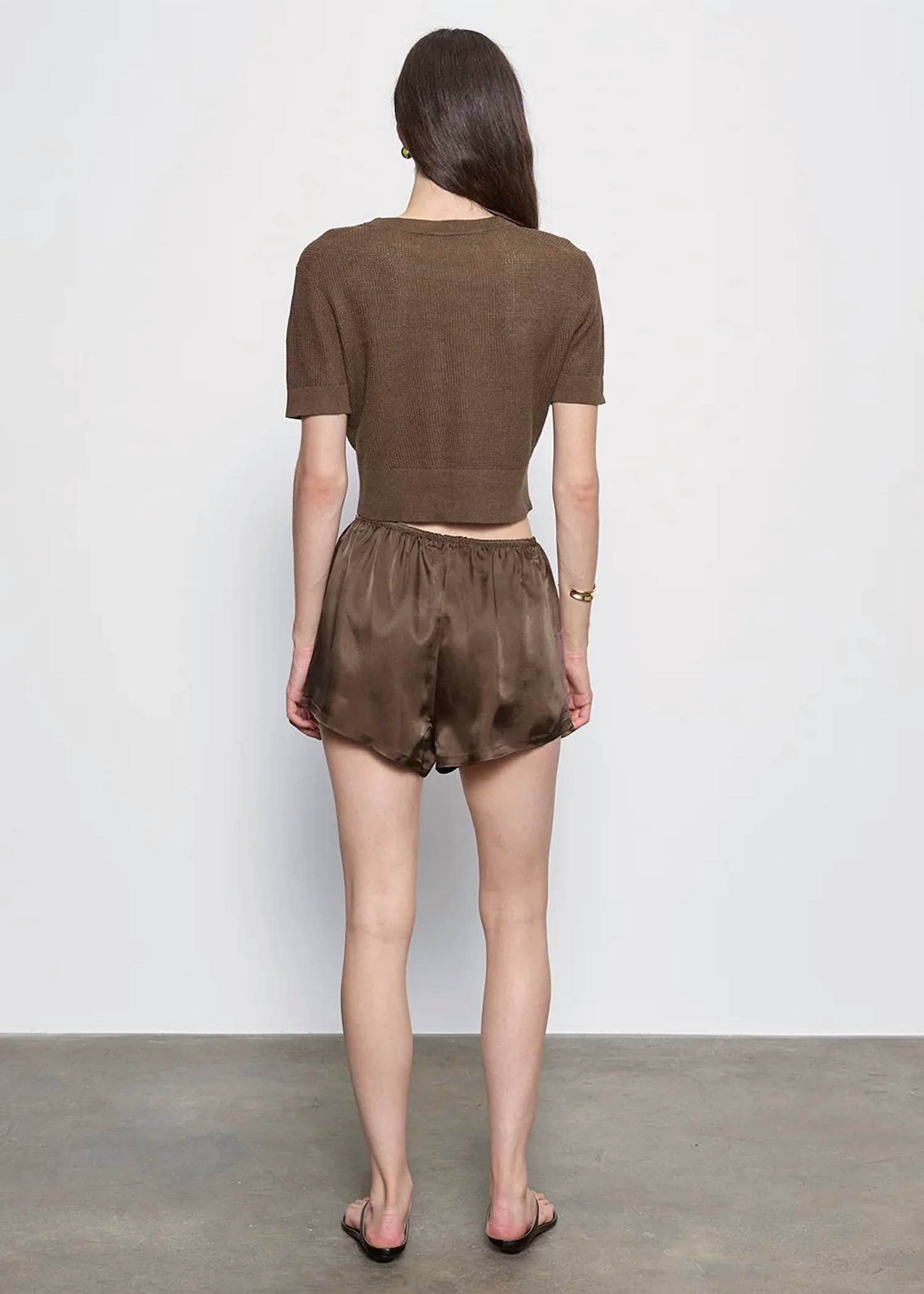 Enza Costa - Fluid Twill Slip Short