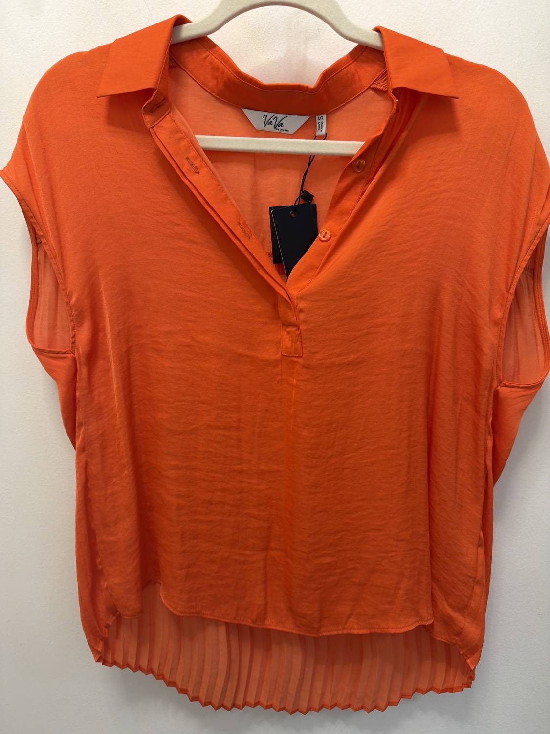Vava - Women's Back Pleating Top