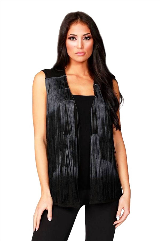 Angel - Layered Fringe Vest