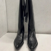 RAYE Women's Denisse Pointed Toe Knee High Boot in black - women's shoe