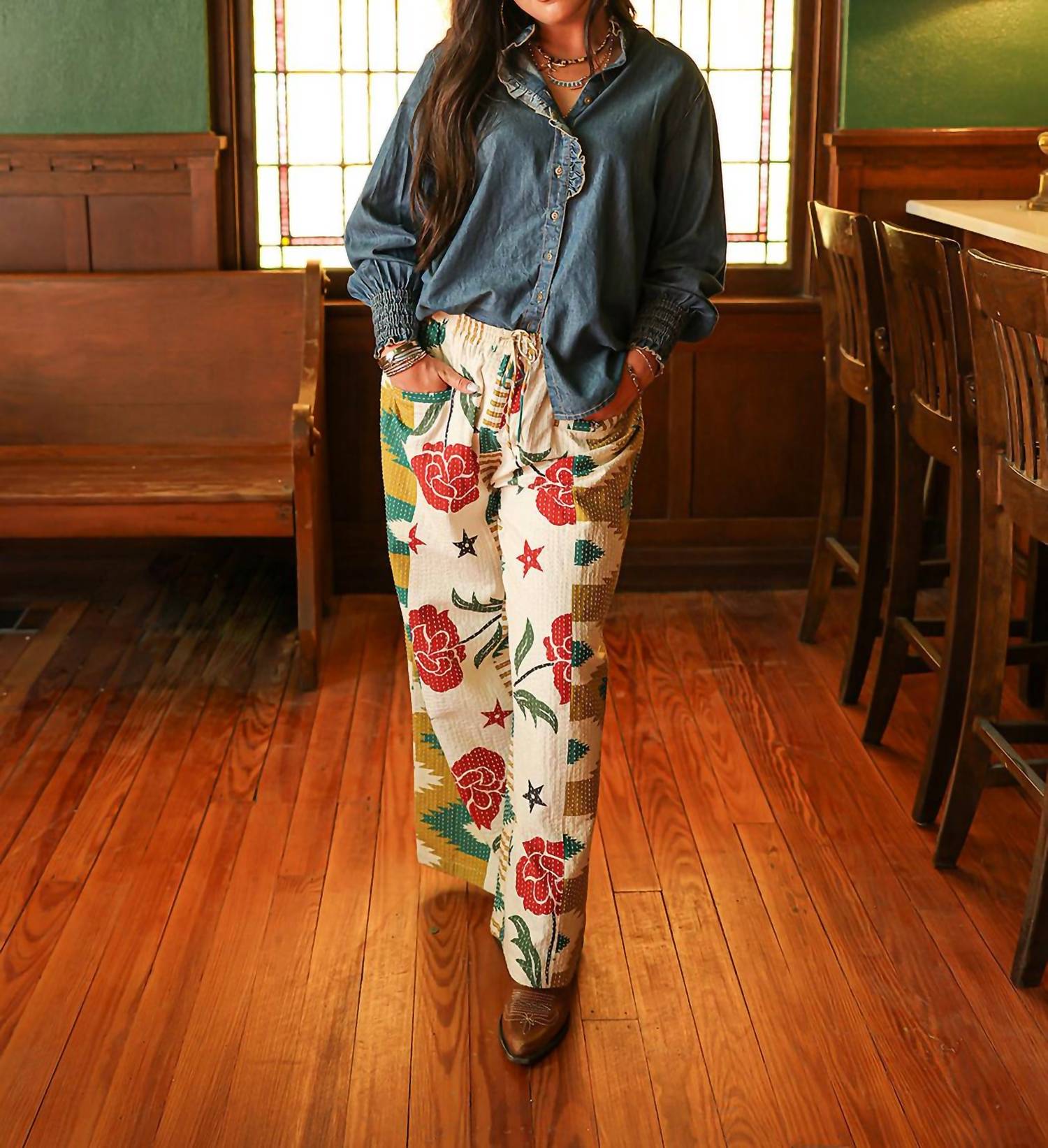 Layerz Clothing - Pendelton Wide Leg Pants