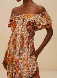 Farm Rio - Off Shoulder Maxi Dress
