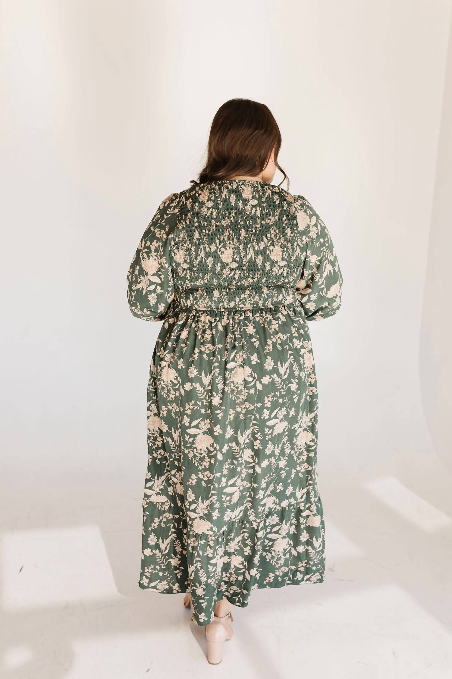Polagram Rayne Maxi Dress in green - women's dress - view 6