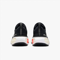 NIKE Women's Zoomx Invincible Run Flyknit 3 Running Shoes in black dark grey white - women's sneaker - alternate view
