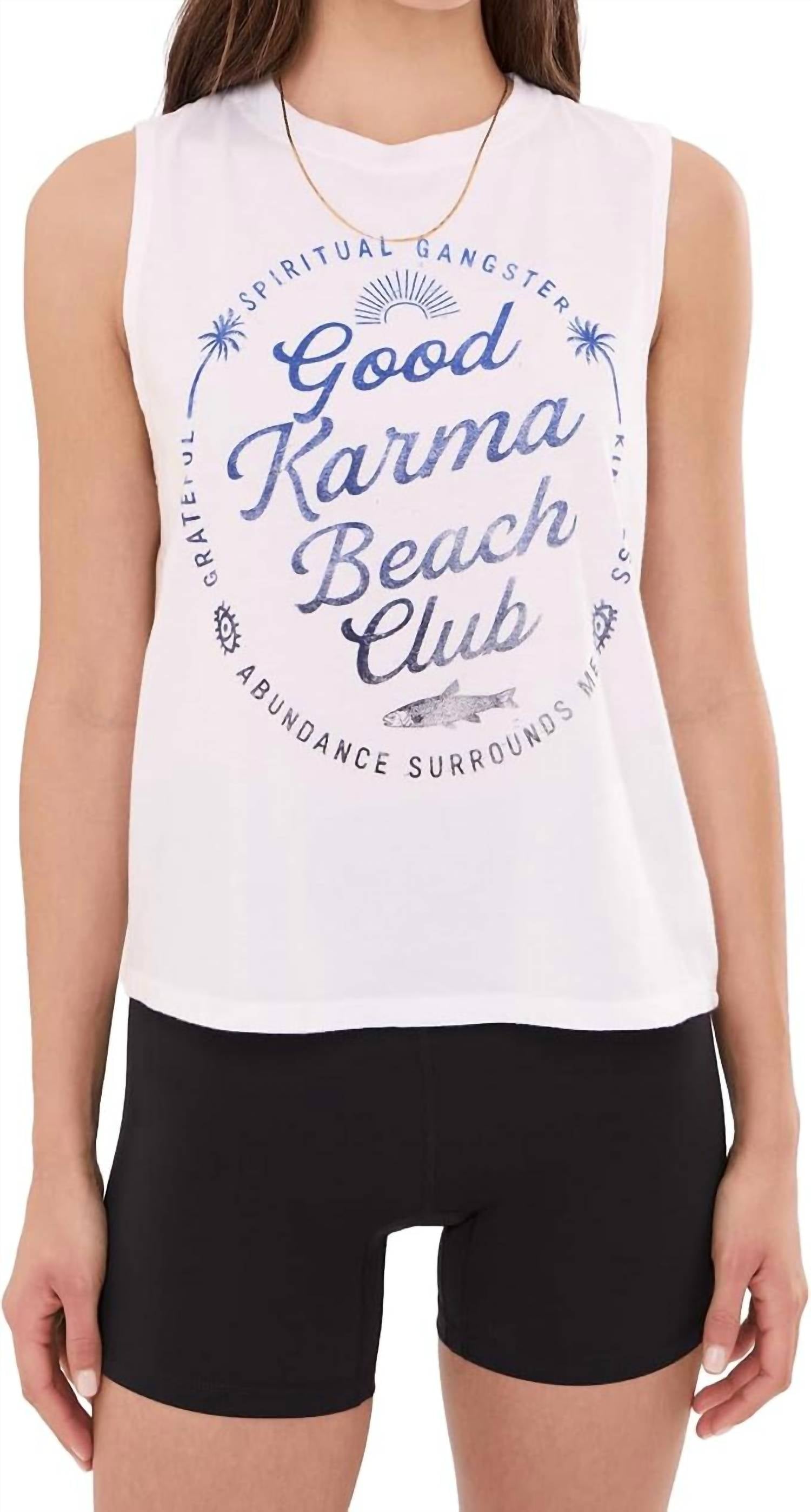 Spiritual Gangster - Beach Club Vibe Tank