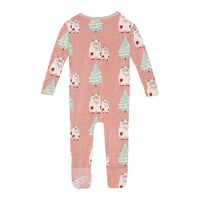 Kickee - Print Convertible Sleeper with Zipper