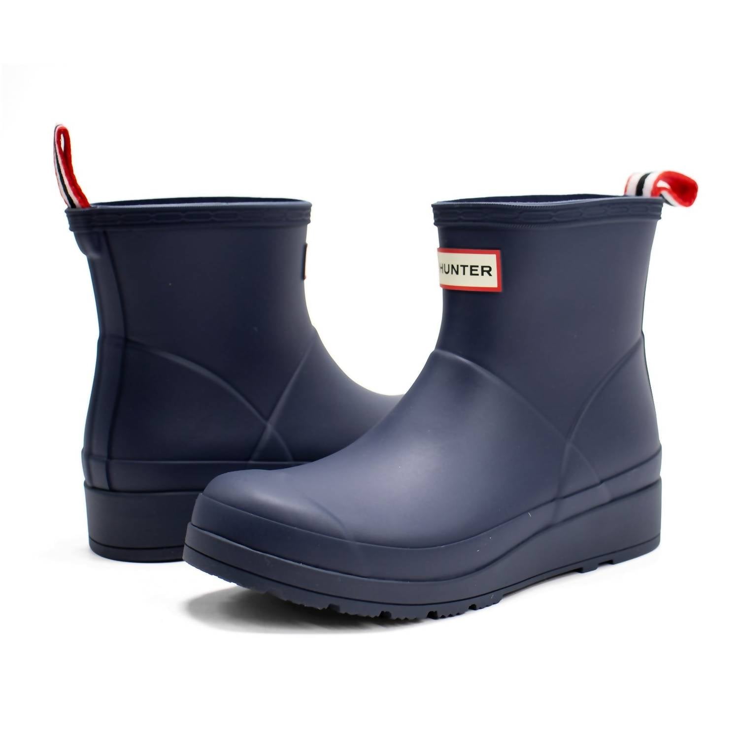 HUNTER Women's Play Short Rain Boots in valtameri blue - women's shoe - view 6
