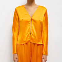 Leset - Barb Button Long Sleeve Top