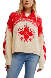 Free People - Mythical Knit Long Sleeve Sweater