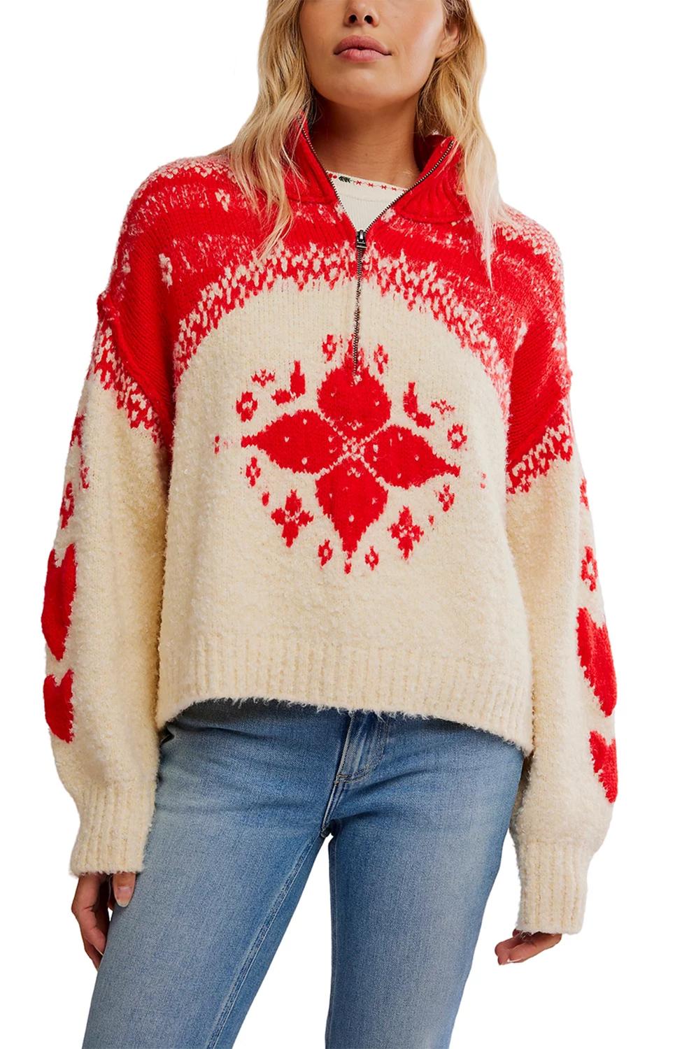 Free People - Mythical Knit Long Sleeve Sweater