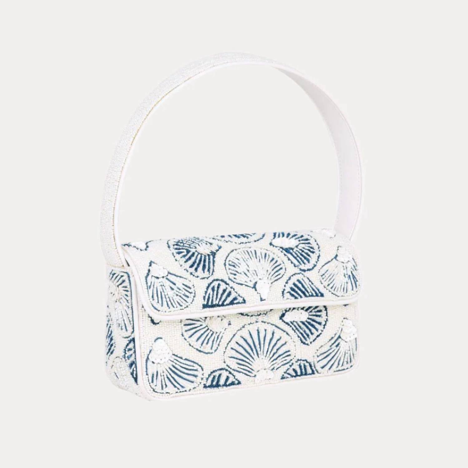 Budhagirl - Women's Seashell Beaded Handbag
