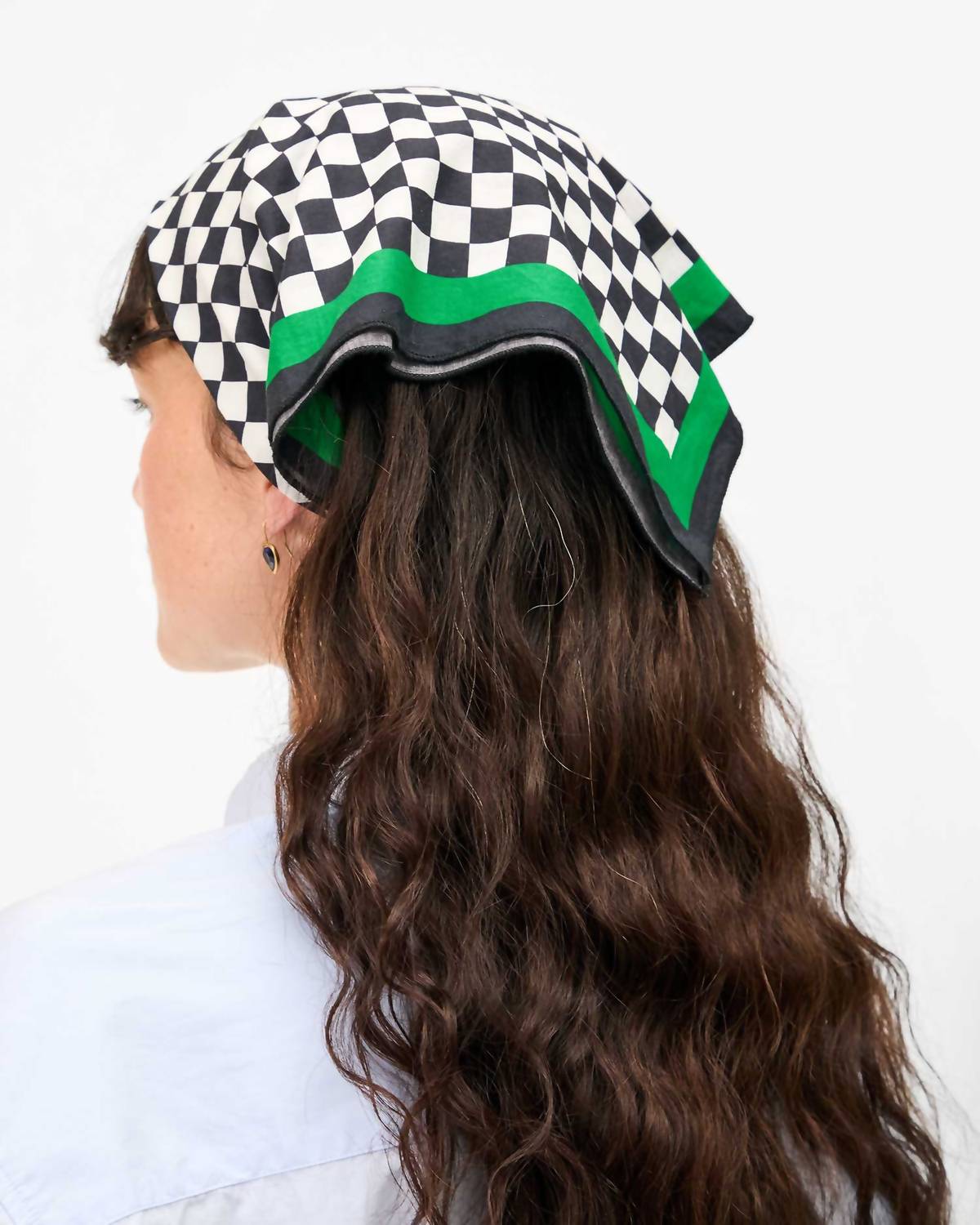 Clare V. - Women's Checker Bandana