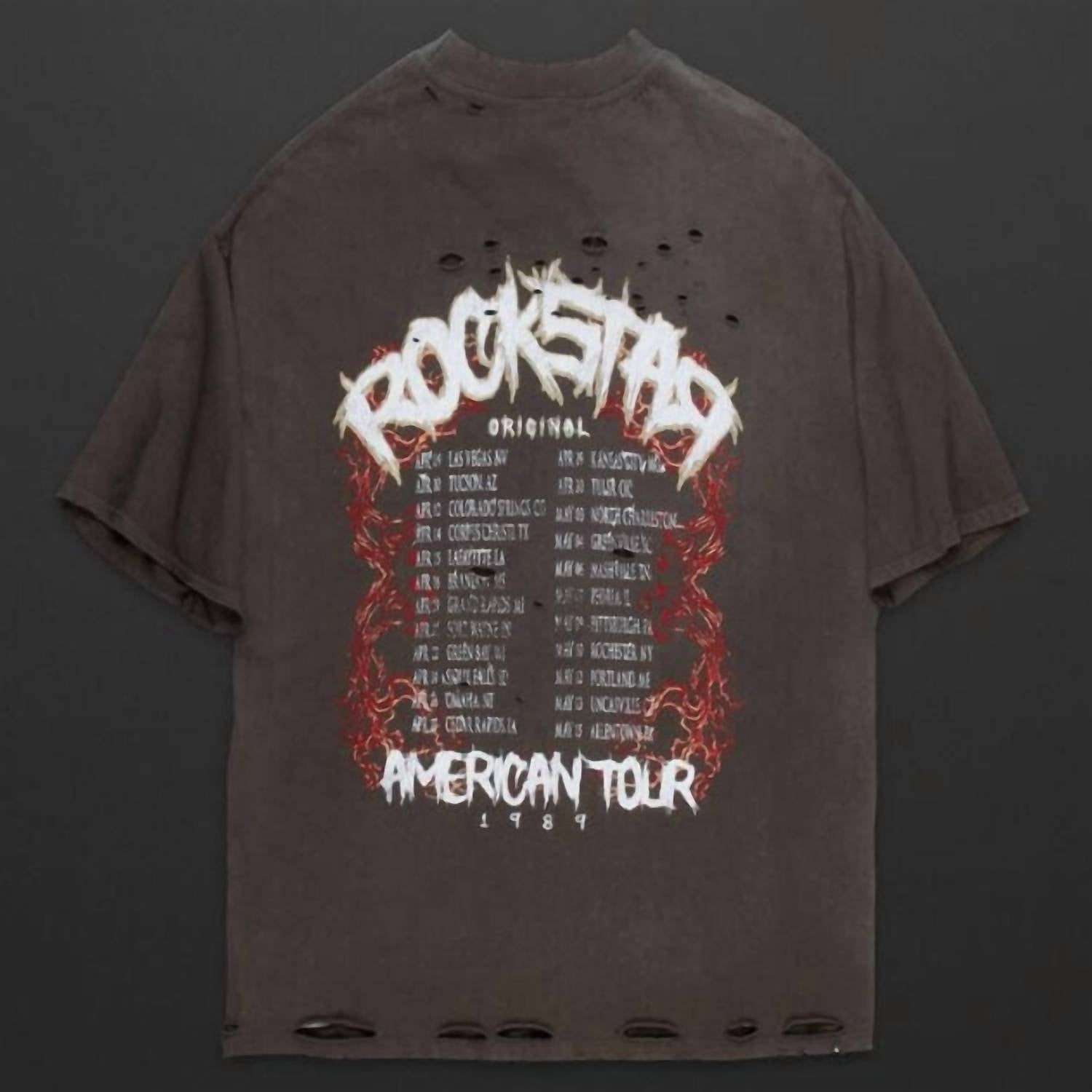 Rockstar Original - Ozzy Oversized Graphic T Shirt