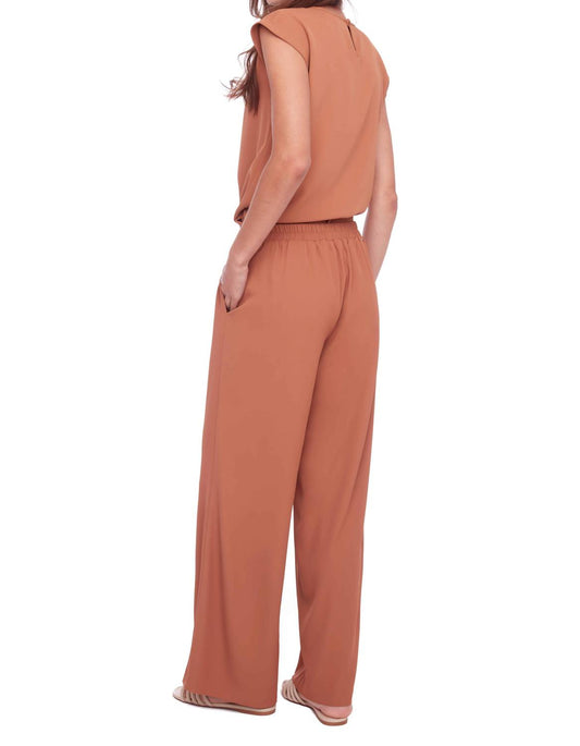 Up! - Solid Vegan Silk Wide Leg Pant