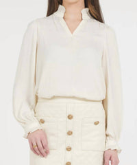 Stellah - Split V Neck Blouse