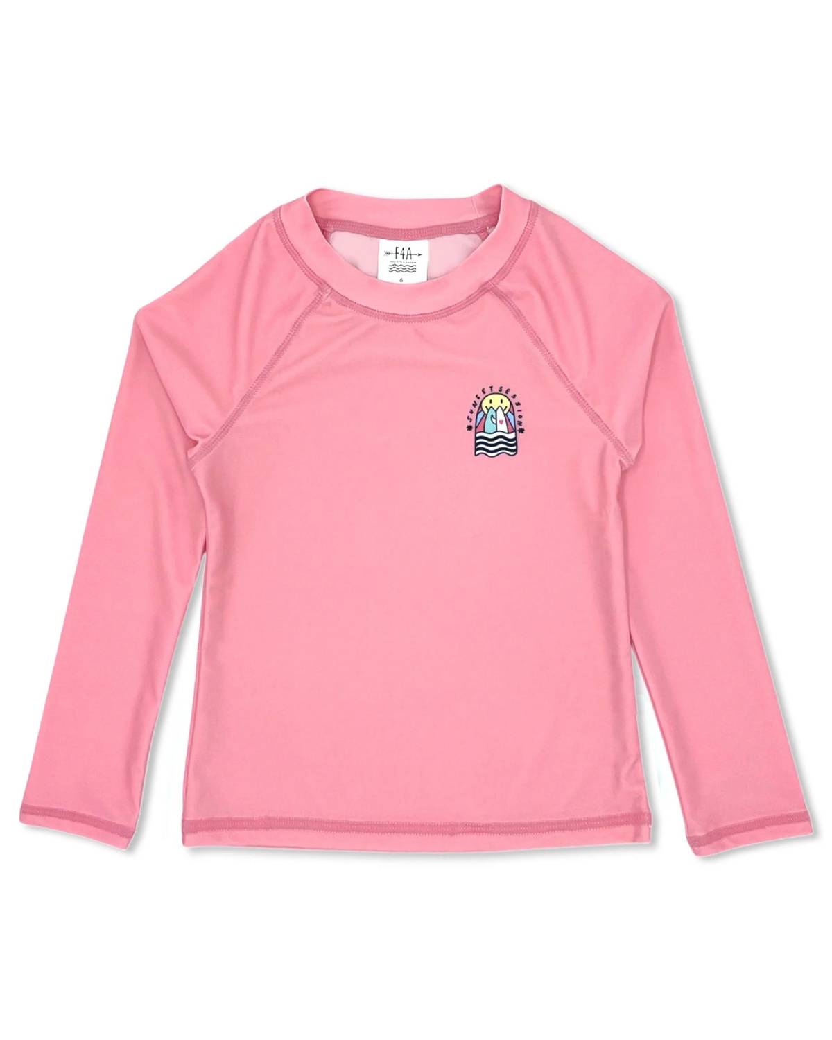 Feather 4 Arrow - Kids' Sunset Session Long Sleeve Rashguard
