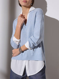Brochu Walker - V-neck Layer Pullover