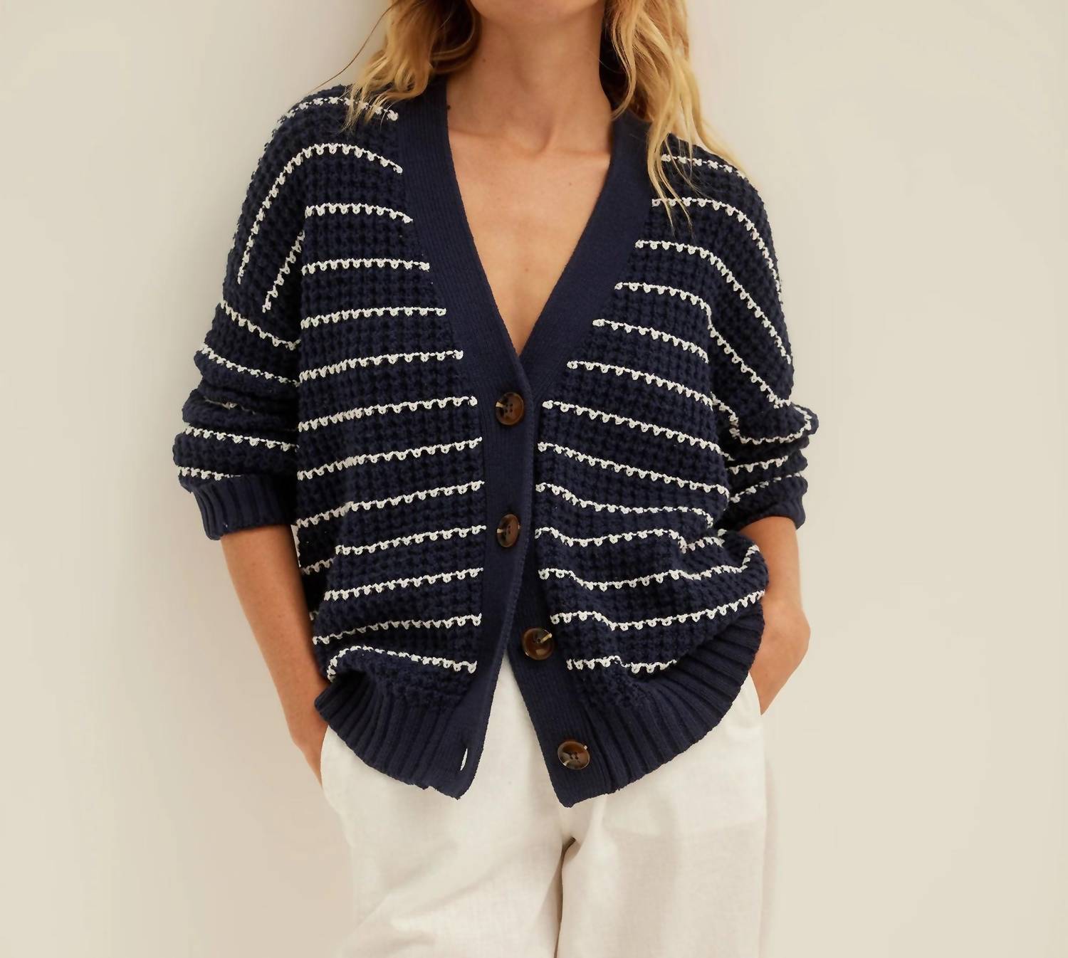 Michael Stars - Dodi Striped Cardigan