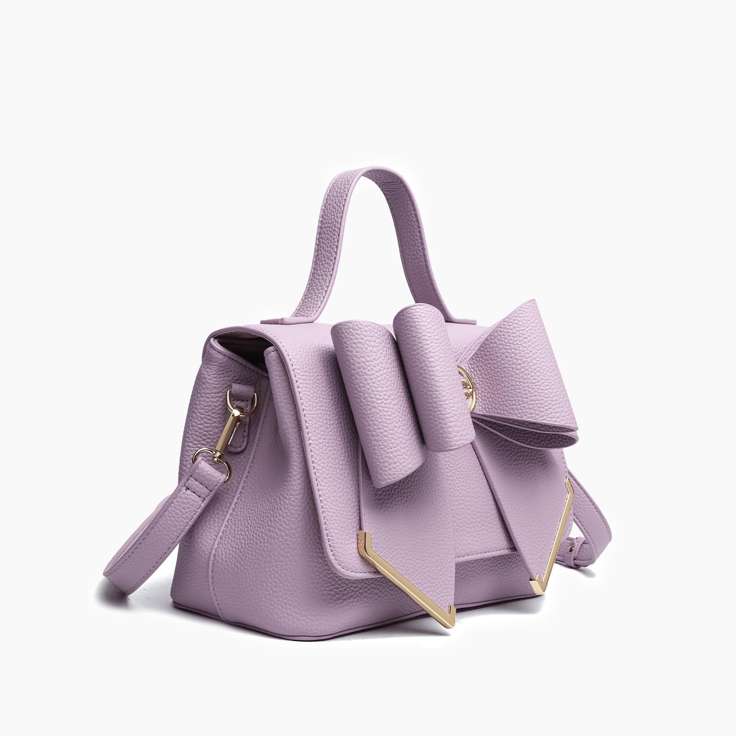 Like Dreams - Women's Jasmine Bow Vegan Crossbody Bag
