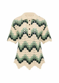 The Upside - Women's Tidal Sagra Crochet Shirt