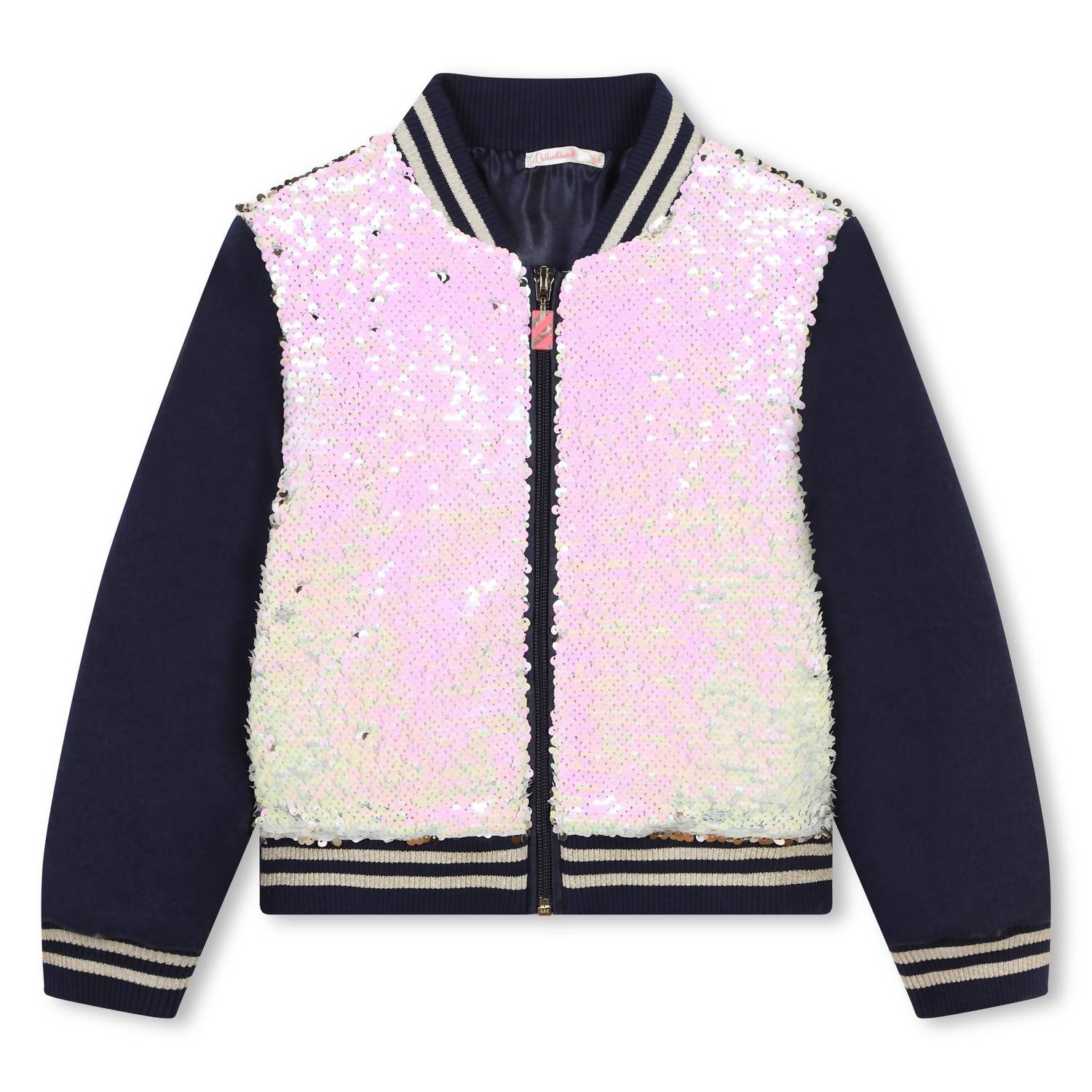 Billieblush - Kids' Sequin Bomber Jacket