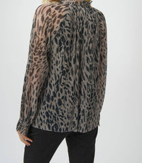 Joseph Ribkoff - Animal Print Pullover With Jewel Embellishment