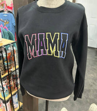Gildan - Women's Mama Embroidered Pullover