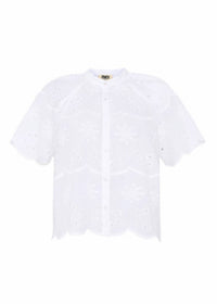 Frnch - Neda Scalloped Sleeve Blouse