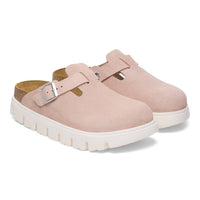 Birkenstock - Women's Boston Chunky Suede Clogs
