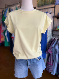 Kld. Signature - Women's Cher Ribbed Top