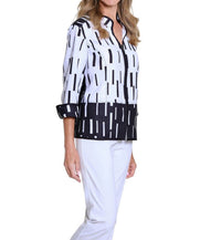 Multiples - Flounce Sleeve Stand Collar Peplum Jacket