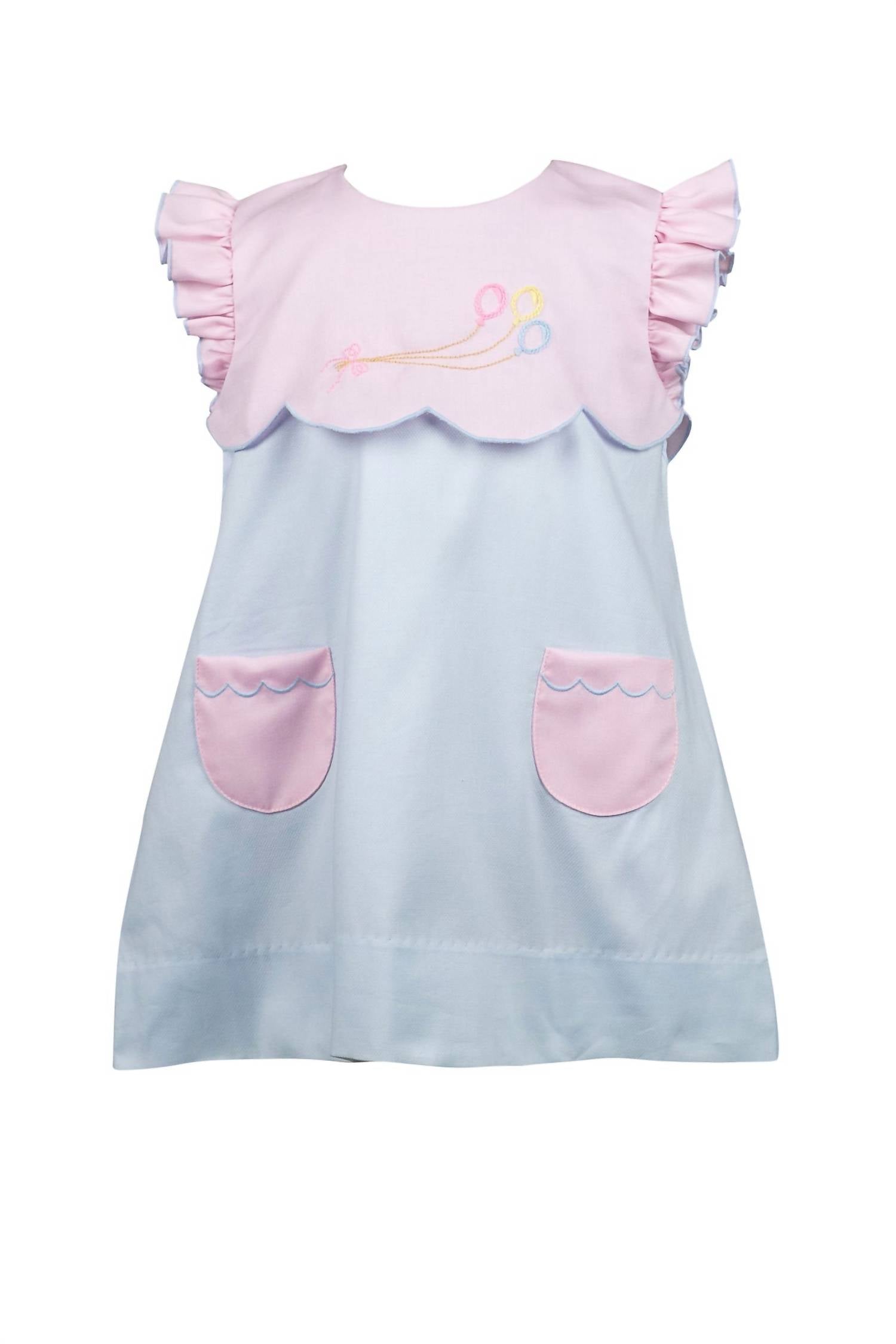 The Proper Peony - Girls Balloons Dress