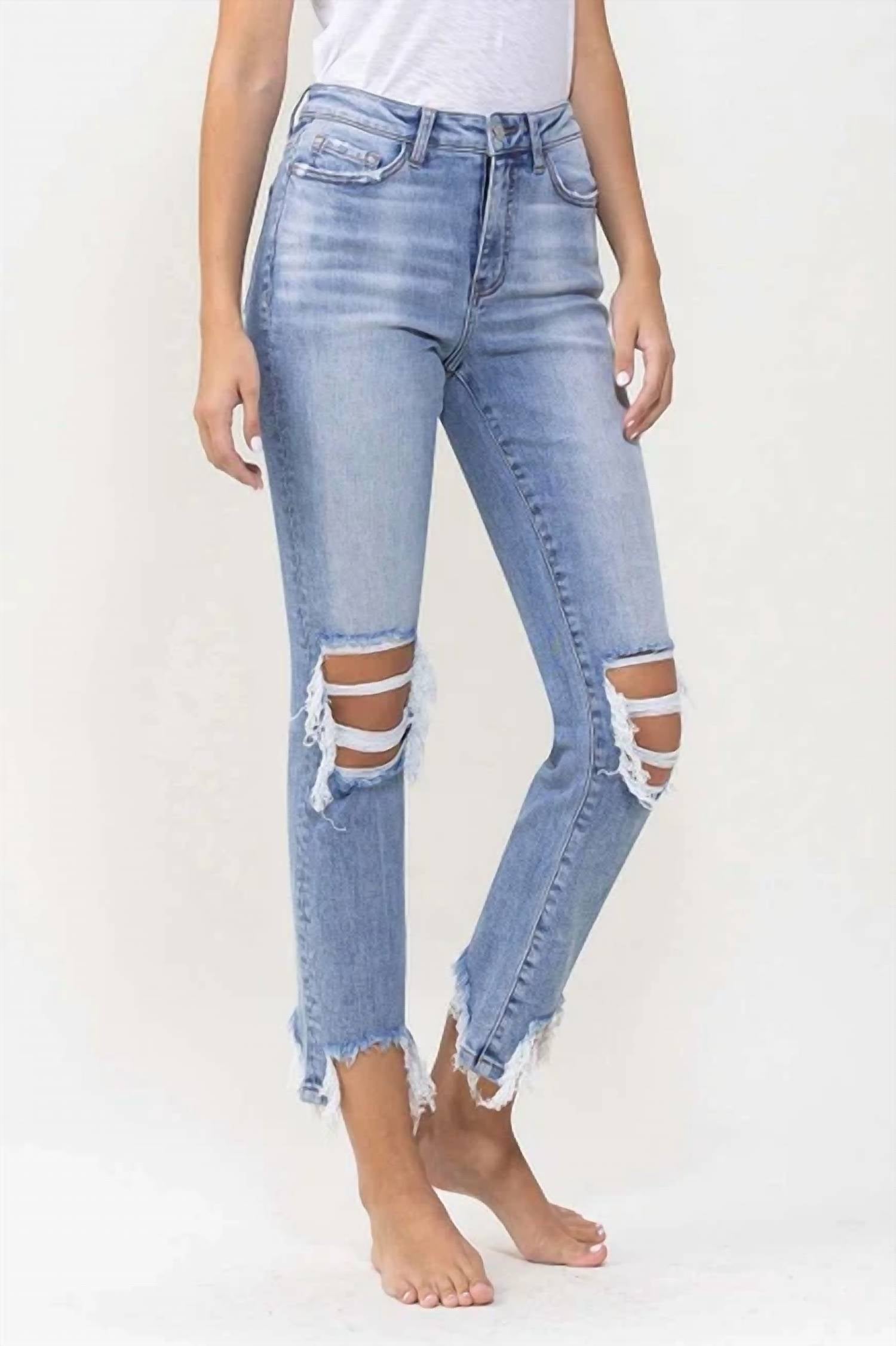 Vervet By Flying Monkey - Women's Miracle Lovervet Kick Flare Jean