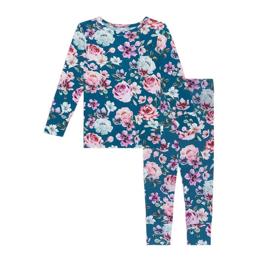 Posh Peanut - Girl's Long Sleeve Pajama Set