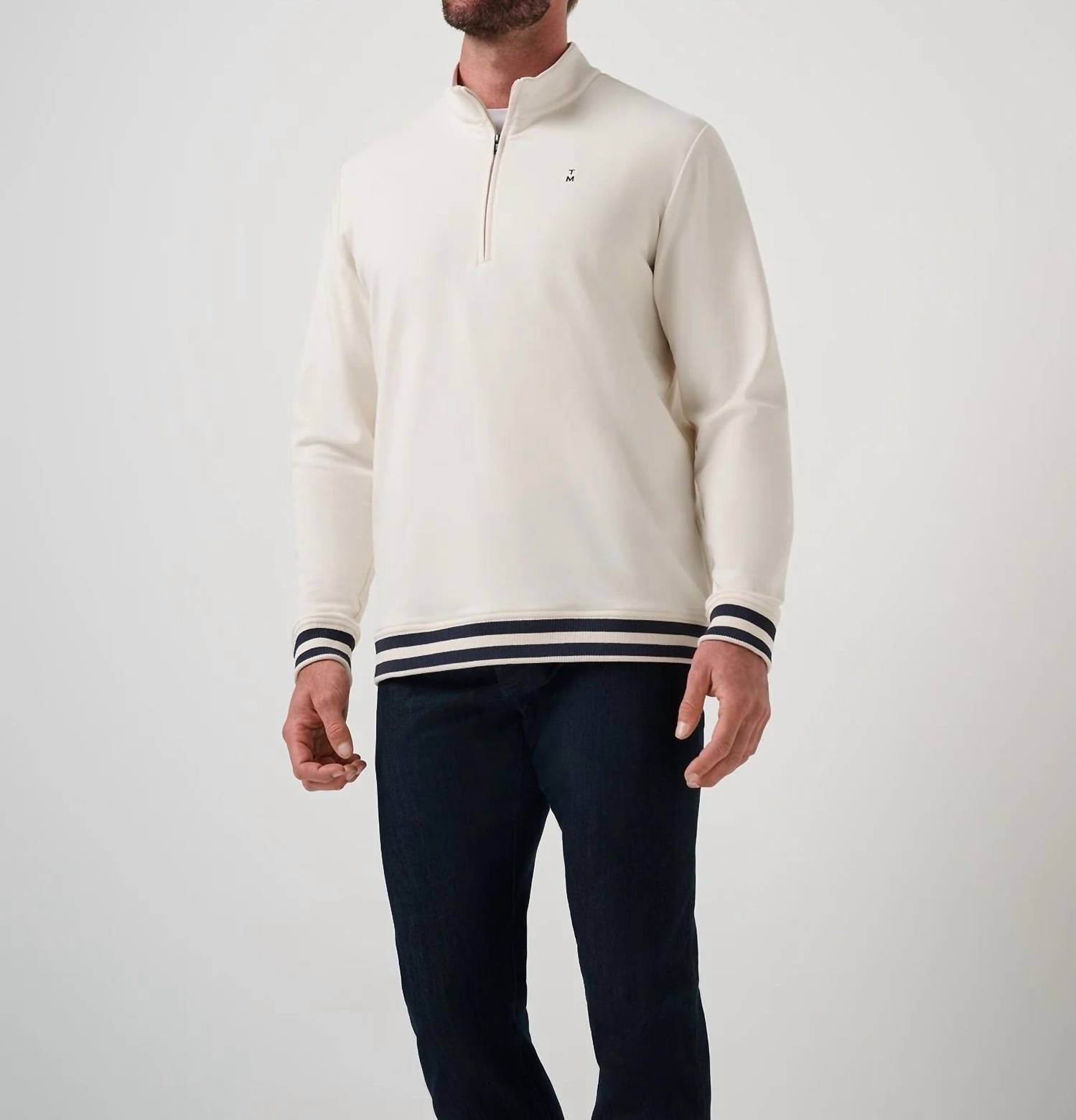 Travismathew - Happier Hour 1/4 Zip Sweatshirt