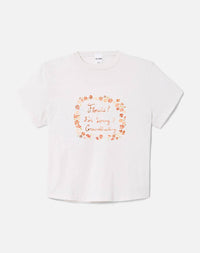 Re/Done - Florals Boxy Tee