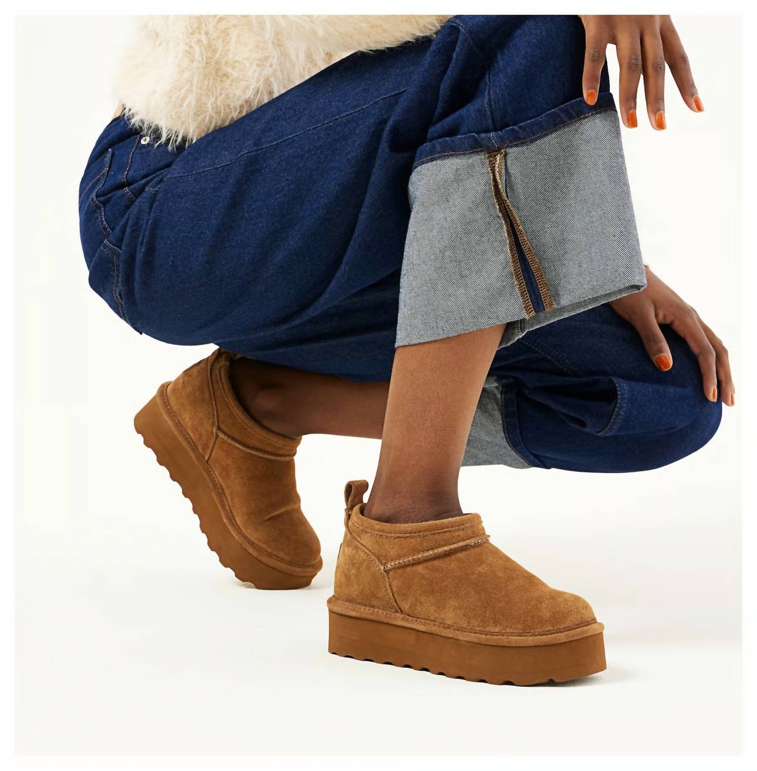 BEARPAW Women's Retro Super Shorty Boot in hickory - women's shoe - view 5