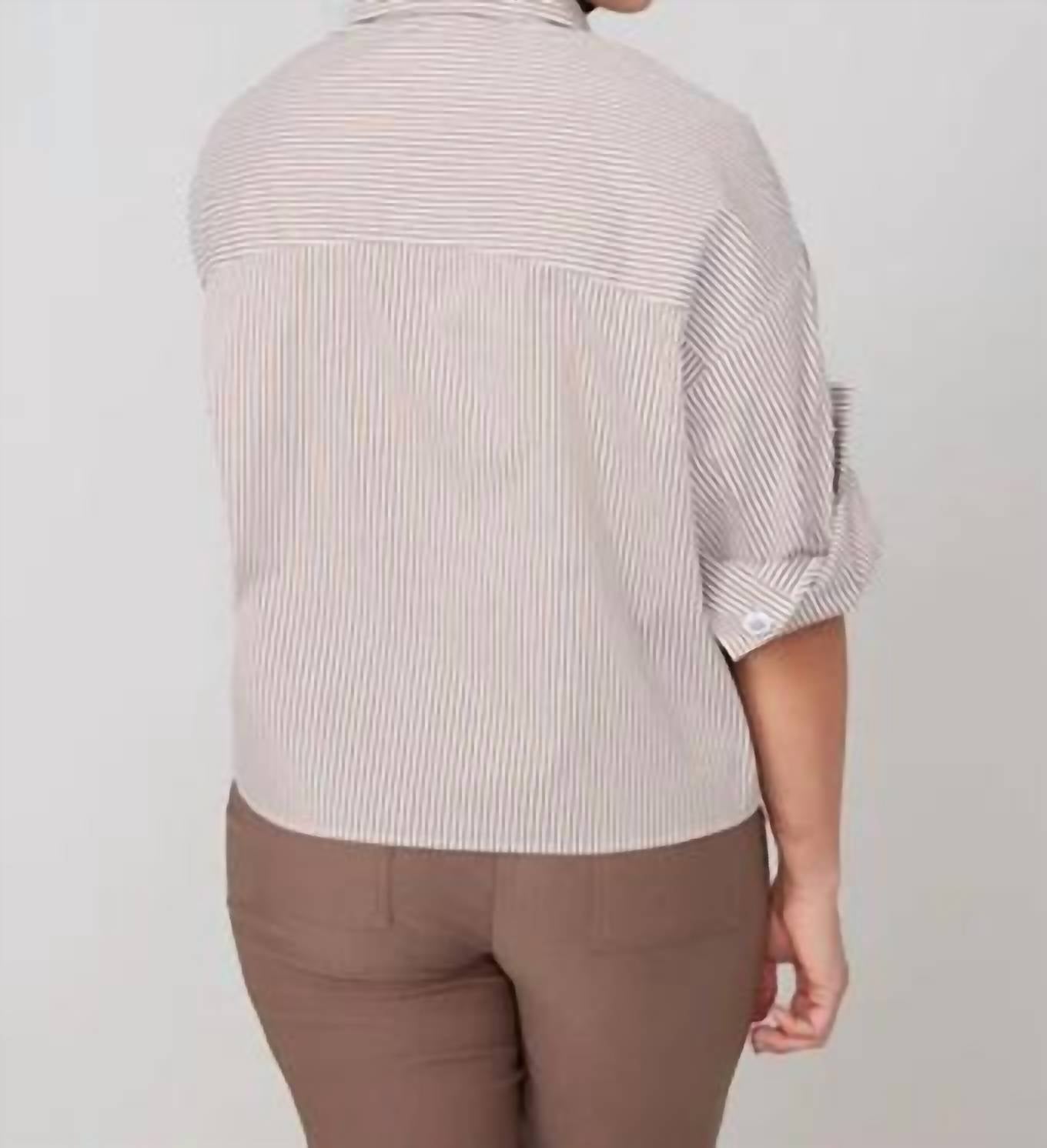 Renuar - Button Down Striped Shirt