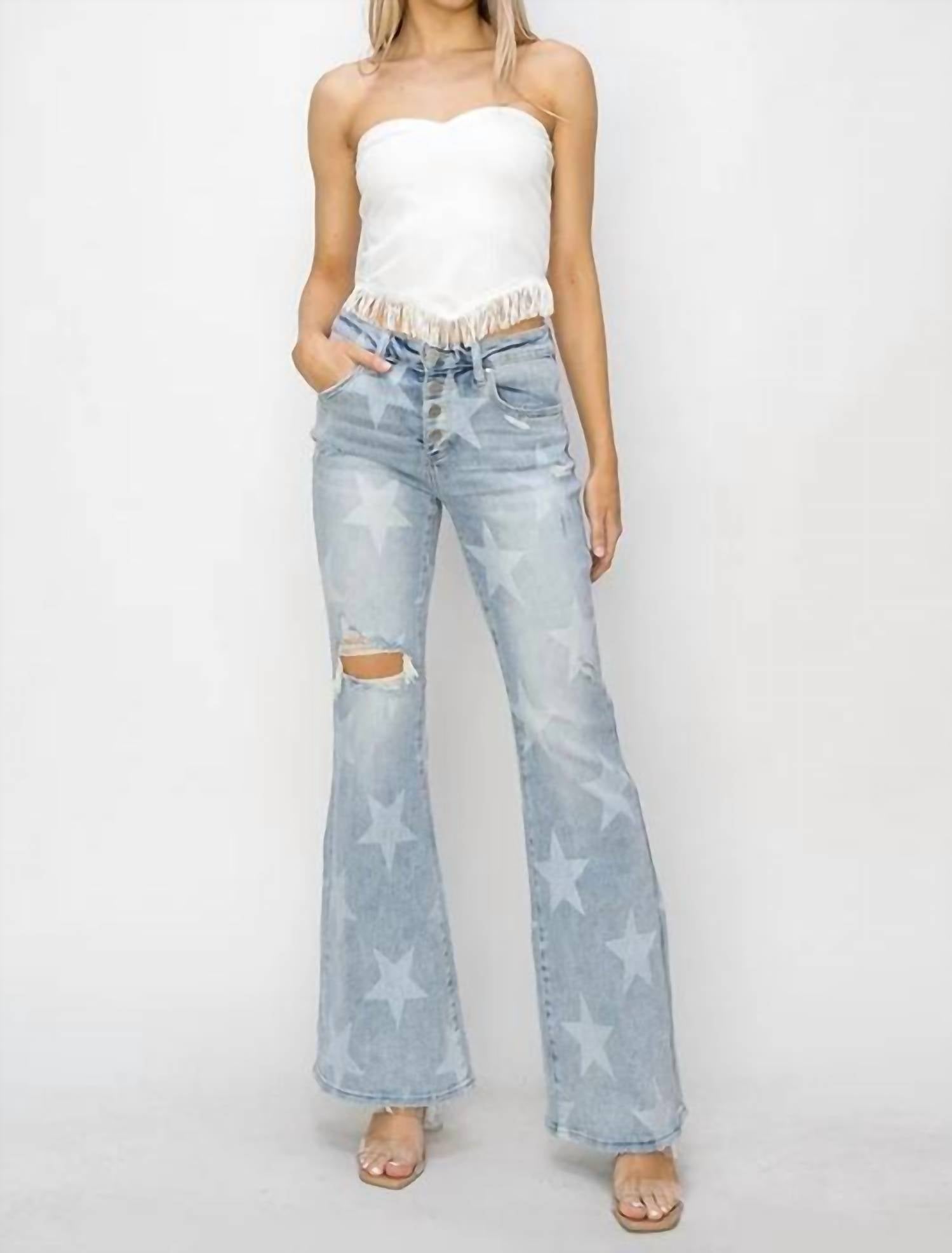 Risen - Tiny Glory Flared Jeans