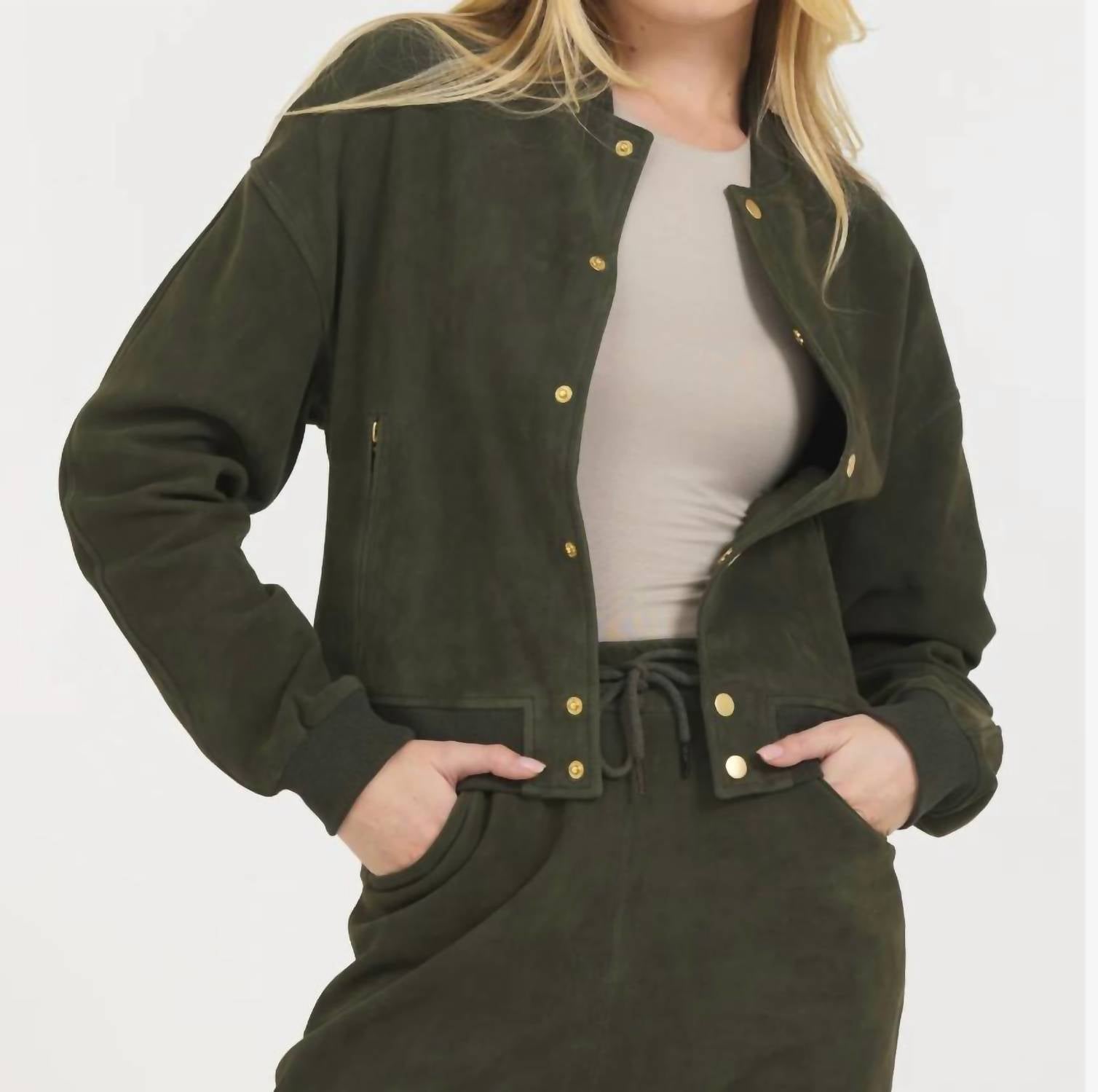 Jakett - Shai Suede Bomber Jacket