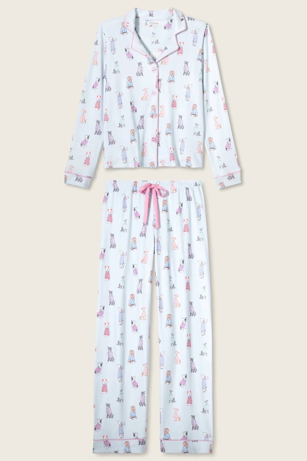 Pj Salvage - Women's Dog Gone Cold Brushed Pointelle Set