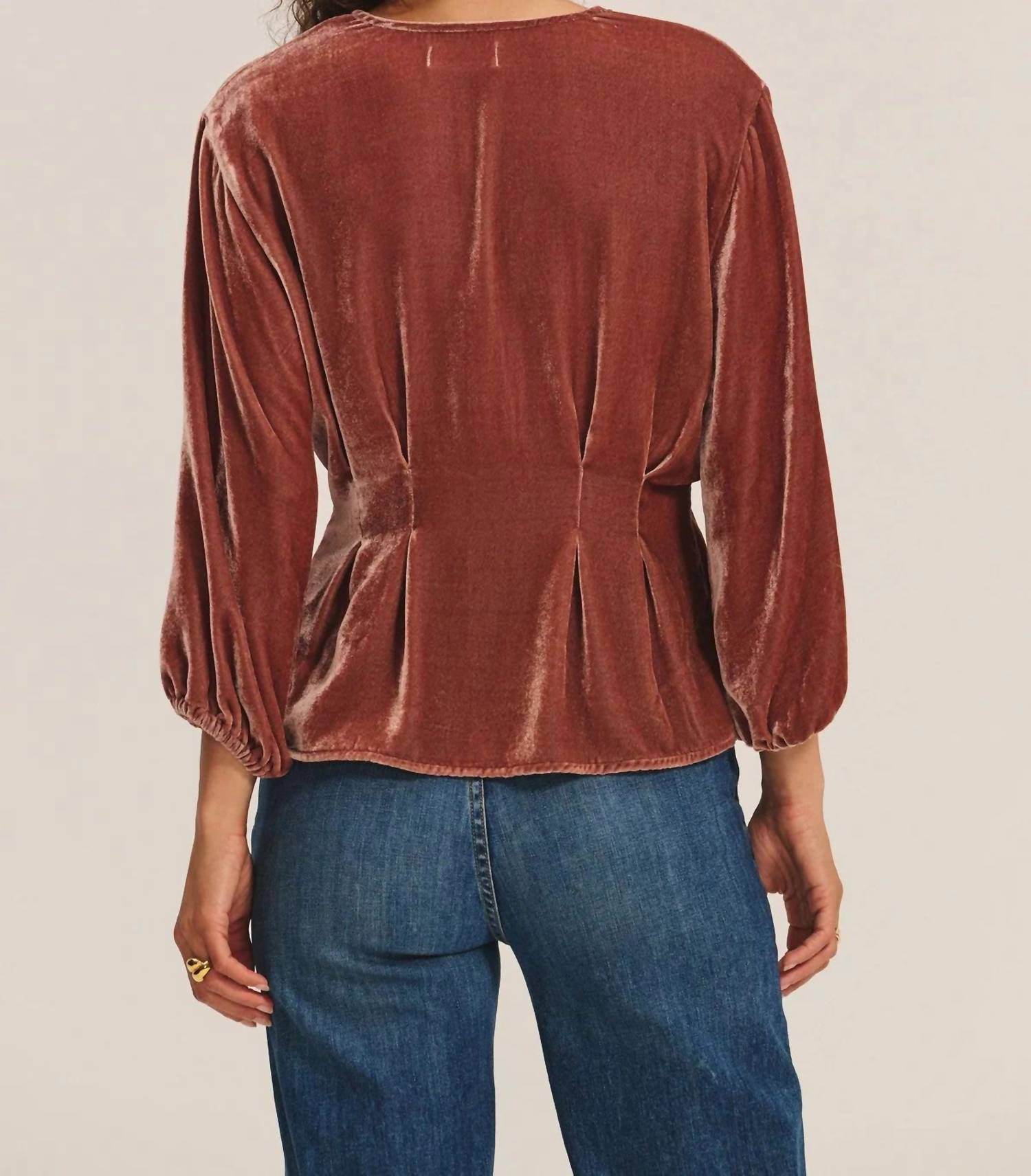 Velvet By Graham & Spencer - Elida Top