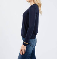 Peace Of Cloth - Gold Chain Crew Neck Sweater
