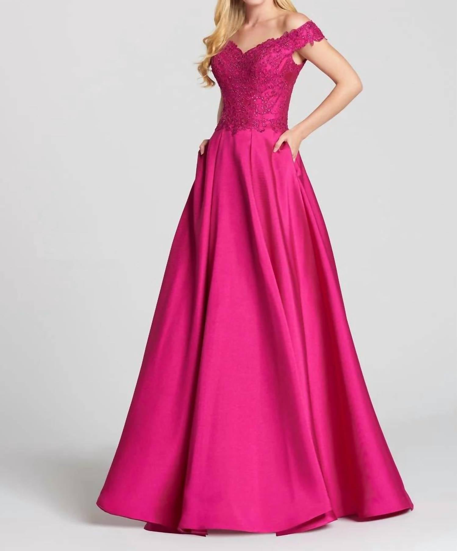 Ellie Wilde - Taffeta Ballgown