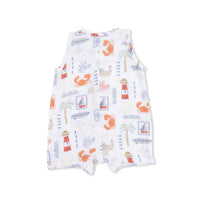 Angel Dear - Kids Club Mediterranean Sleeveless Shortie Romper