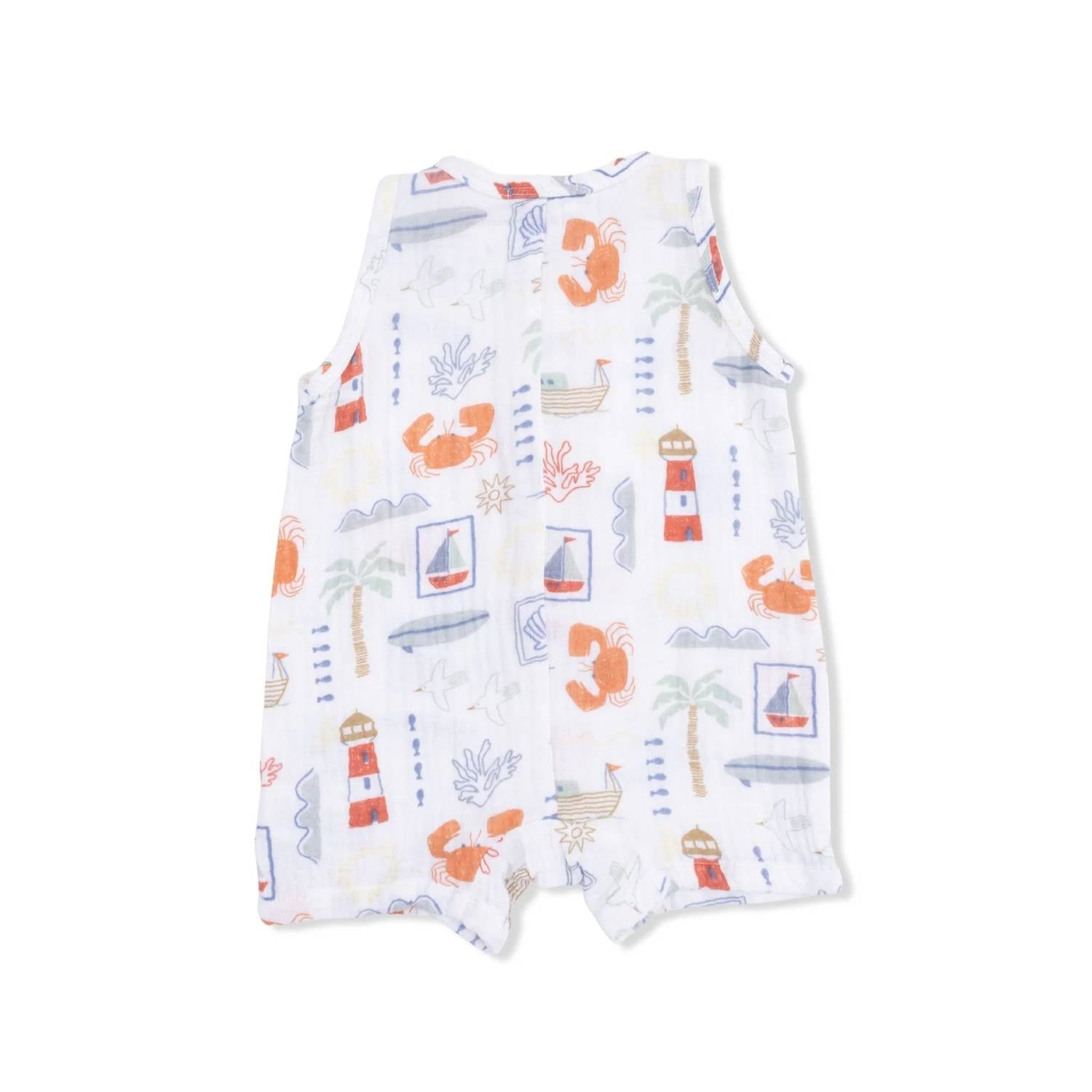 Angel Dear - Kids Club Mediterranean Sleeveless Shortie Romper