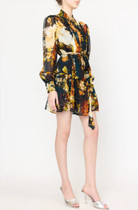 Christy Lynn - Micah Long Sleeve Floral Mini Dress