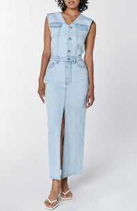 Unpublished - Wyatt Denim Maxi Dress