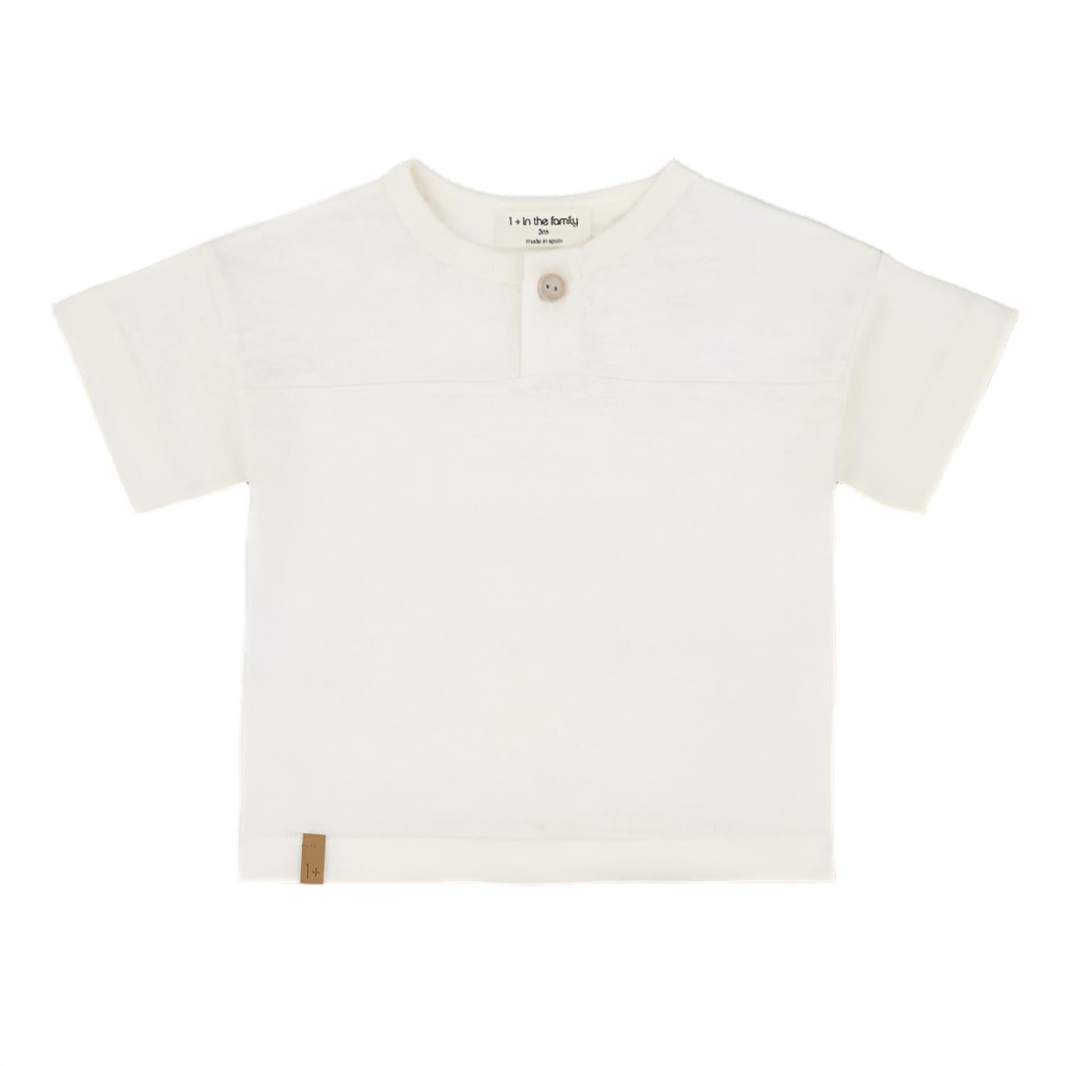 One More In The Family - Kid's Rafa Henley Shirt Top