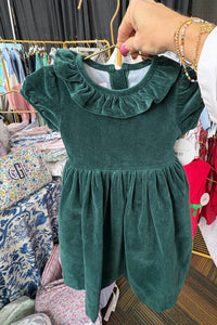 Percy & Tyne - Girl's Christina Velvet Dress